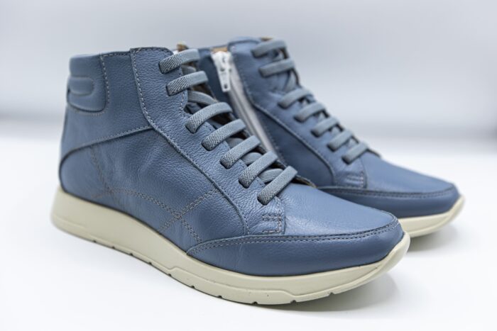 Ghete femei,ADR 30503 ATENAS INDIGO, piele naturala,