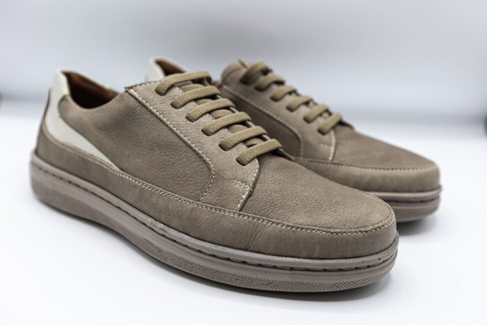 Pantofi barbati casual ADR 17313 NIRVANA GRAFITE/WHISKY,piele naturala