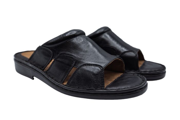 Saboti barbati,ADR 66911 SOFT PRETO, piele naturala,