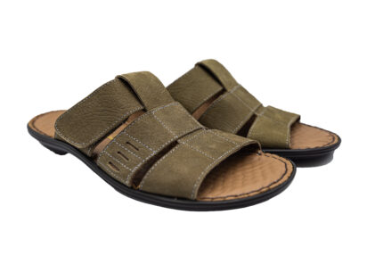 Saboti barbati ADR 68922 YATCH MASTER TAUPE, piele naturala - piele naturala Adrada