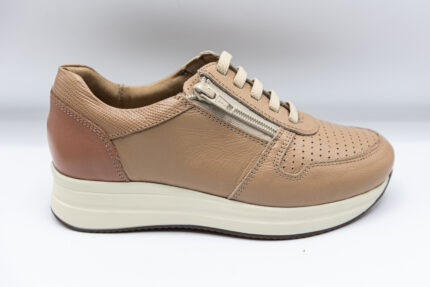 Pantofi femei ADR ADR 65201 FLY NUDE/MOUSSE - piele naturala Adrada