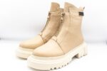 Ghete dama,ALB 25103251 BE,piele naturala Femei