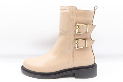 Ghete dama,ALB 25103352BE,piele naturala Femei