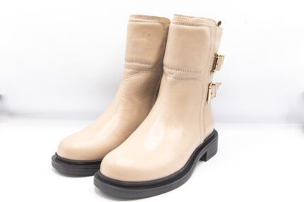 Ghete dama,ALB 25103352BE,piele naturala Femei