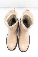 Ghete dama,ALB 25103352BE,piele naturala Femei