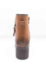 Ghete dama,ALB 25103653 CAMEL,piele naturala Botine