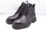 Ghete dama,ALB 25623301 N,piele naturala Femei