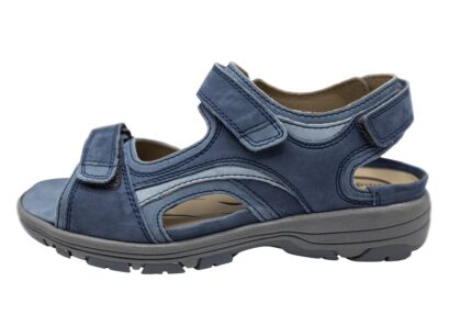 Sandale dama,361002 HERKY DENVER DENIM SKY,piele naturala Femei