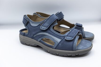 Sandale dama,361002 HERKY DENVER DENIM SKY,piele naturala Femei