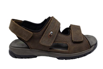 Sandale barbati,372001 HERALD CRAZY HORSE TABAK, piele naturala Barbati