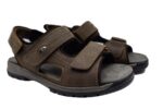 Sandale barbati,372001 HERALD CRAZY HORSE TABAK, piele naturala Barbati