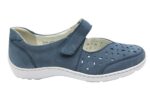 Pantofi dama,496325 HENNI DENVER DENIM,piele naturala Femei