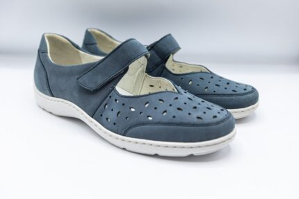 Pantofi dama,496325 HENNI DENVER DENIM,piele naturala Femei