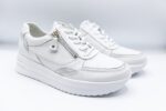 Pantofi dama,755004 ARIANA PORTO WEISS SILBER WEISS,piele naturala Femei