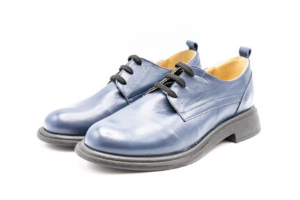 Pantofi femei, piele naturala,NIKM776BLU Femei