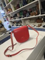 Geanta piele naturala – HAND MADE BAG rosso Genti Femei