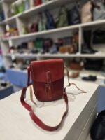 Geanta piele naturala, HAND MADE TIP POSTAS Genti Femei