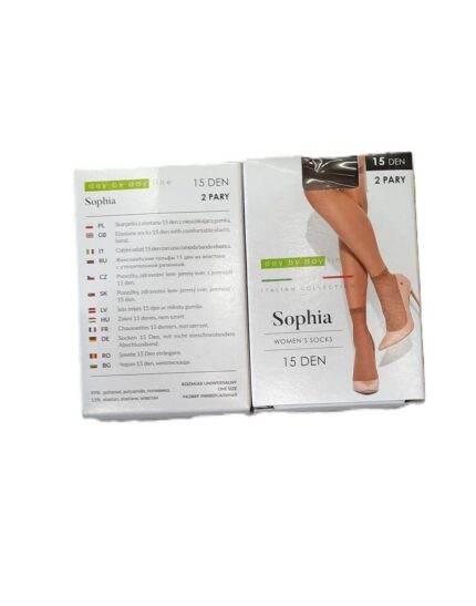 Sosete dama,SOS. SOFIA NERO 1/2 Accesorii