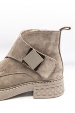 Ghete dama din piele velurata – ALB. 25623304 VEL.GR gri Femei