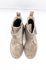 Ghete dama din piele velurata – ALB. 25623304 VEL.GR gri Femei